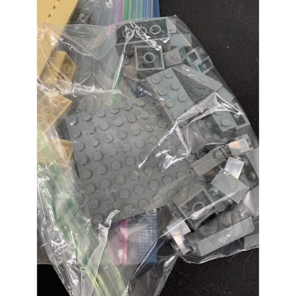 Lego Lot 1lb 2.9oz Of Blue, Gray, Brown assorted - Picture 3 of 6